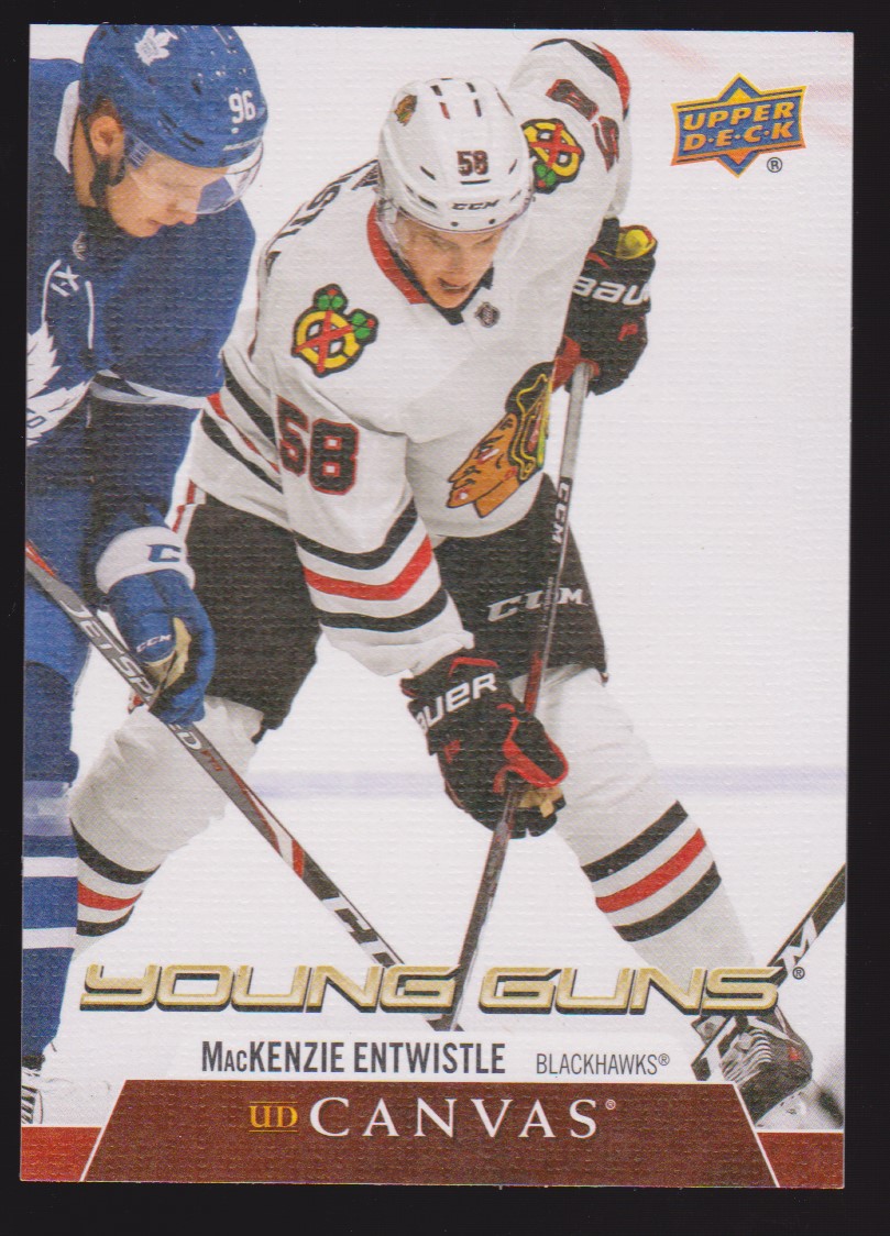 (image for) 2020-21 Upper Deck Canvas #C238 MacKenzie Entwistle YG
